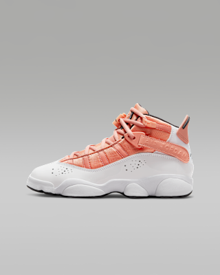 Jordan 6 rings white and pink shop